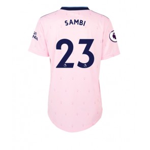 Arsenal Albert Sambi Lokonga #23 kläder Kvinnor 2022-23 Tredje Tröja Kortärmad